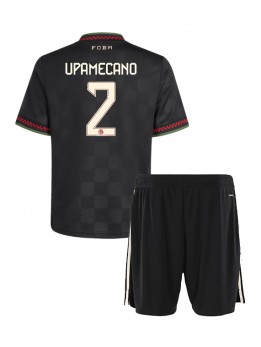 Bayern Munich Dayot Upamecano #2 Replika Tredje Kläder Barn 2025-26 Kortärmad (+ byxor)